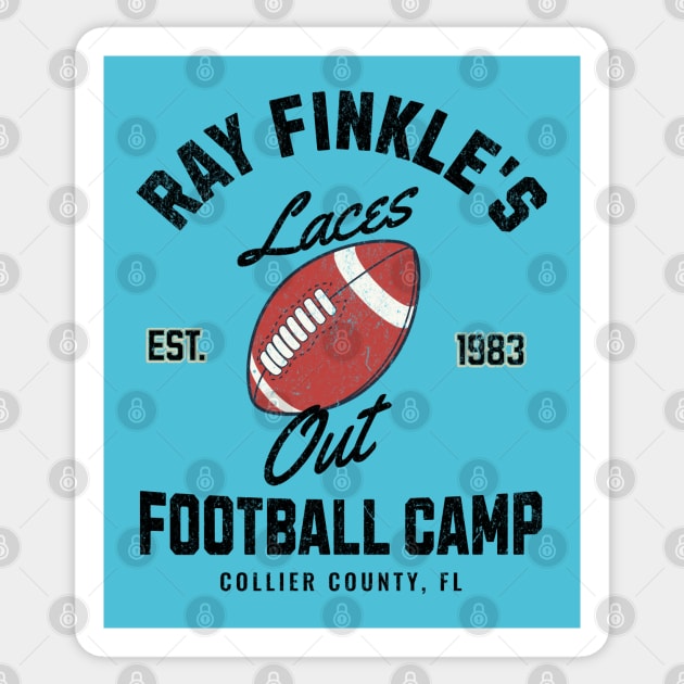 Ray Finkle's Laces Out Football Camp - Collier County, FL Sticker by BodinStreet